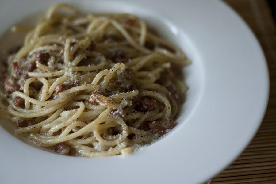 Pasta alla Gricia (Pasta with Guanciale)