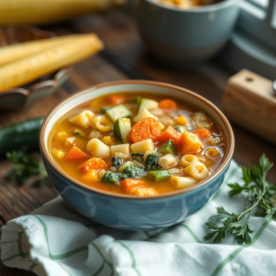 Pasta Soup for Kids