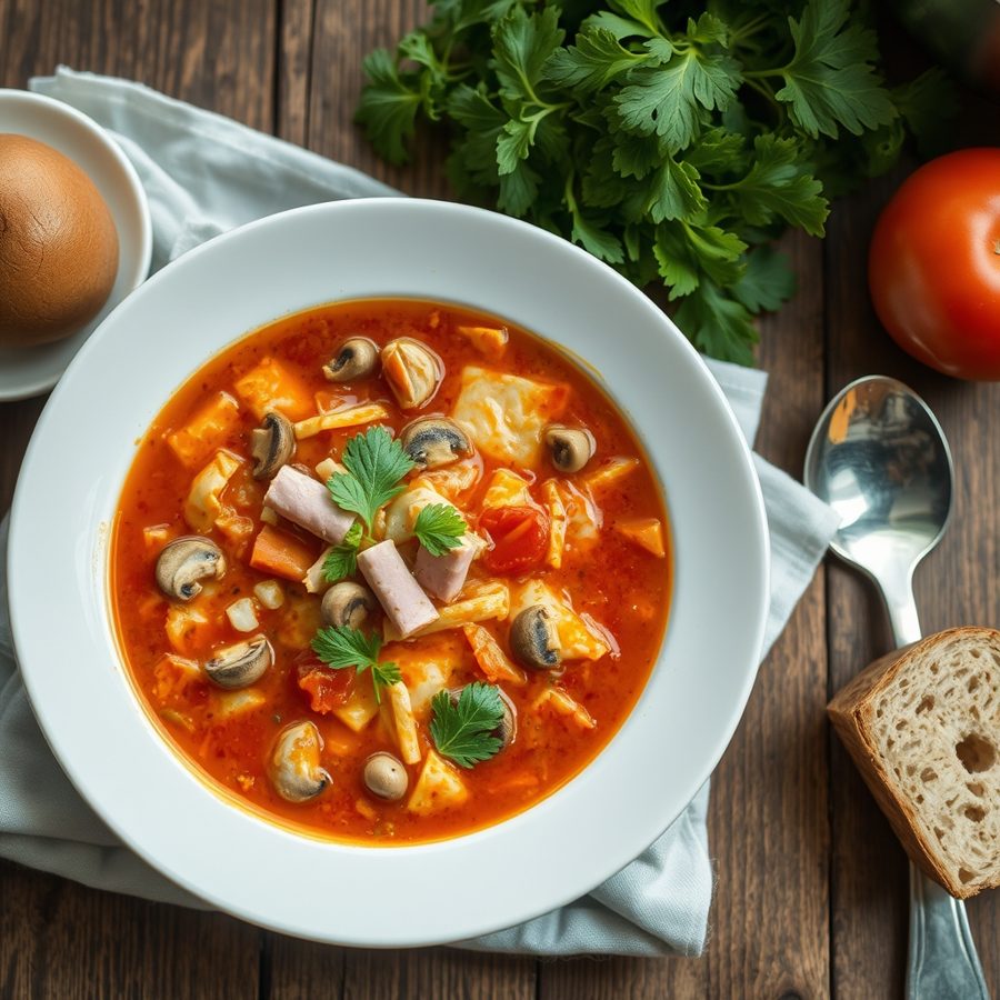 Pizza Soup