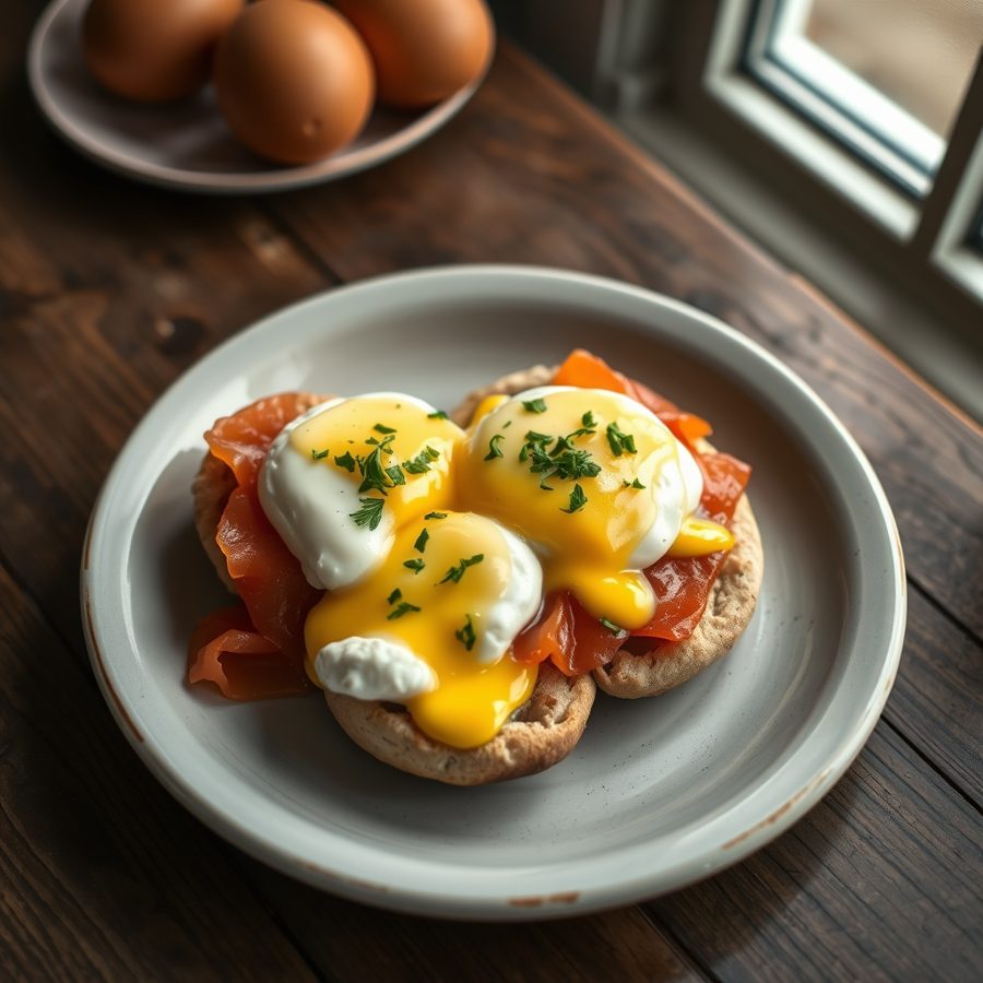 Portable Eggs Benedict
