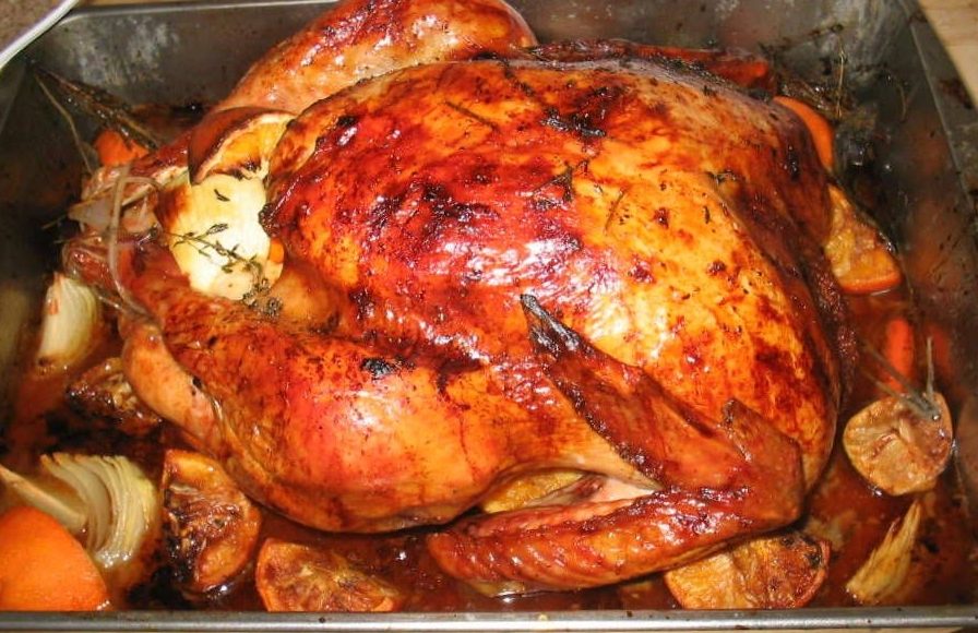 Roasted Brined Turkey