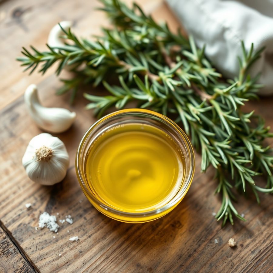Rosemary Garlic Oil