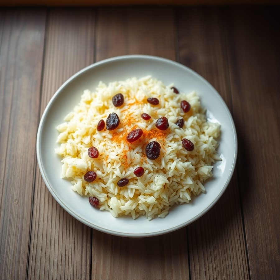 Saffron Sweet Rice