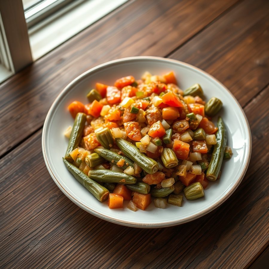 Smothered Okra
