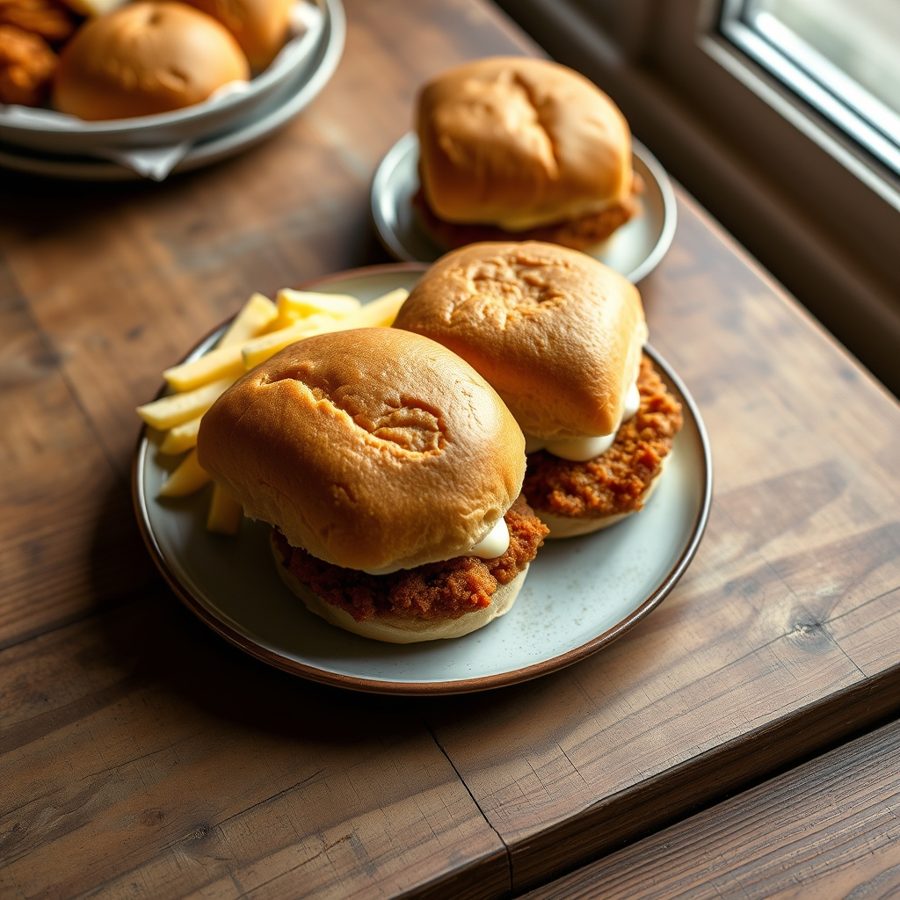 Southern Fried Chicken Sliders