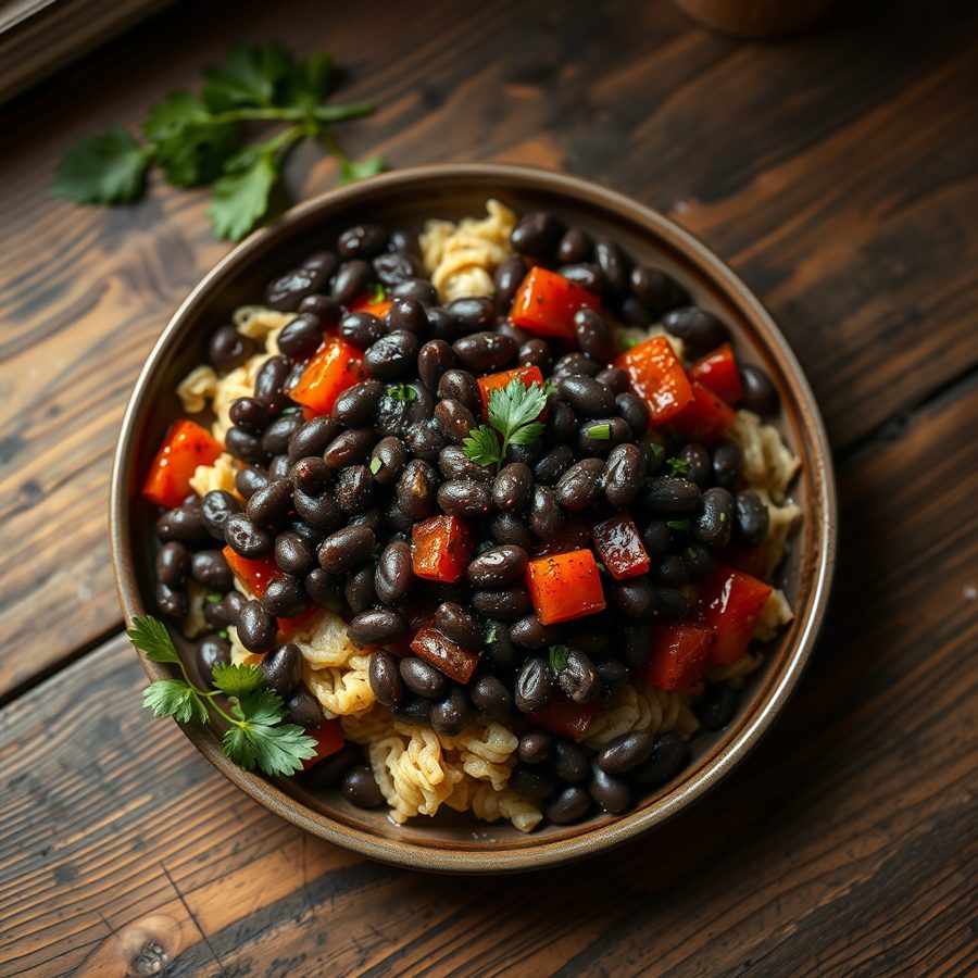 Spicy Black Beans