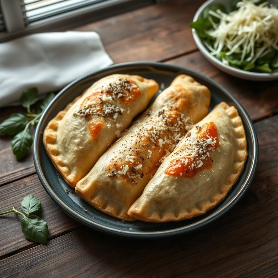 Spinach Calzones