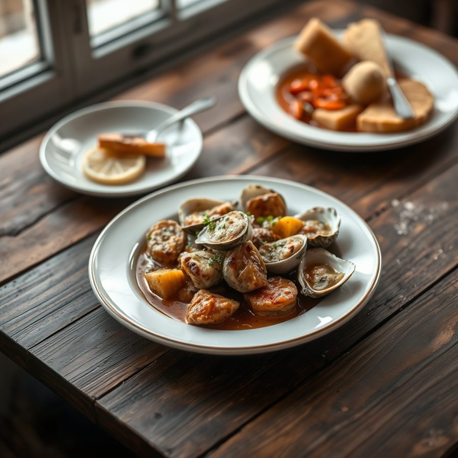 Stewed Oysters