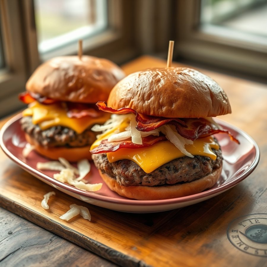 Stuffed Burgers