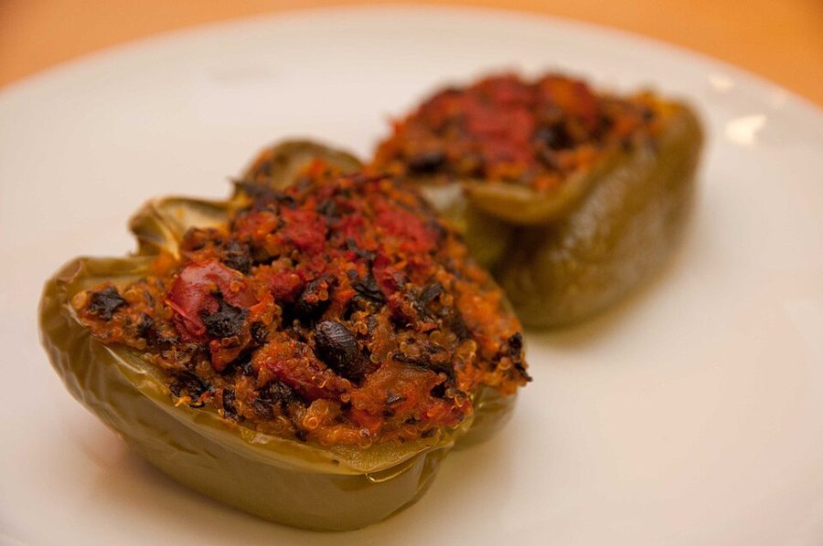 Stuffed Peppers (Vegetarian)