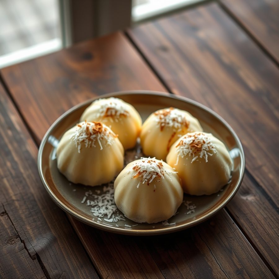 Bojo (Surinamese Cassava and Coconut Dessert)