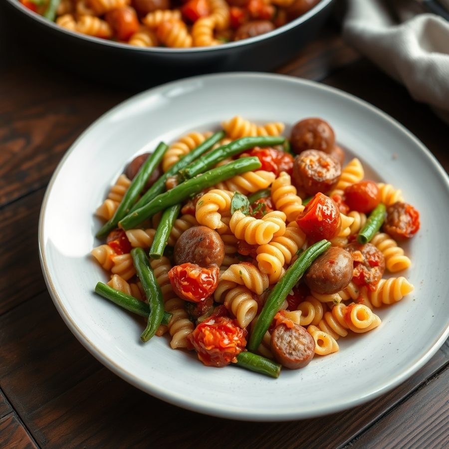 Sweet Italian Sausage Skillet