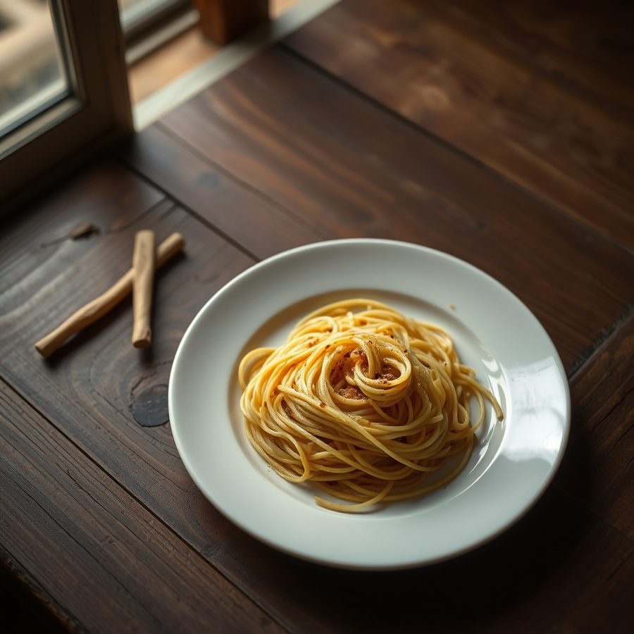 Tanzanian Sweet Fried Spaghetti (Tambi za Kukaanga na Sukari)