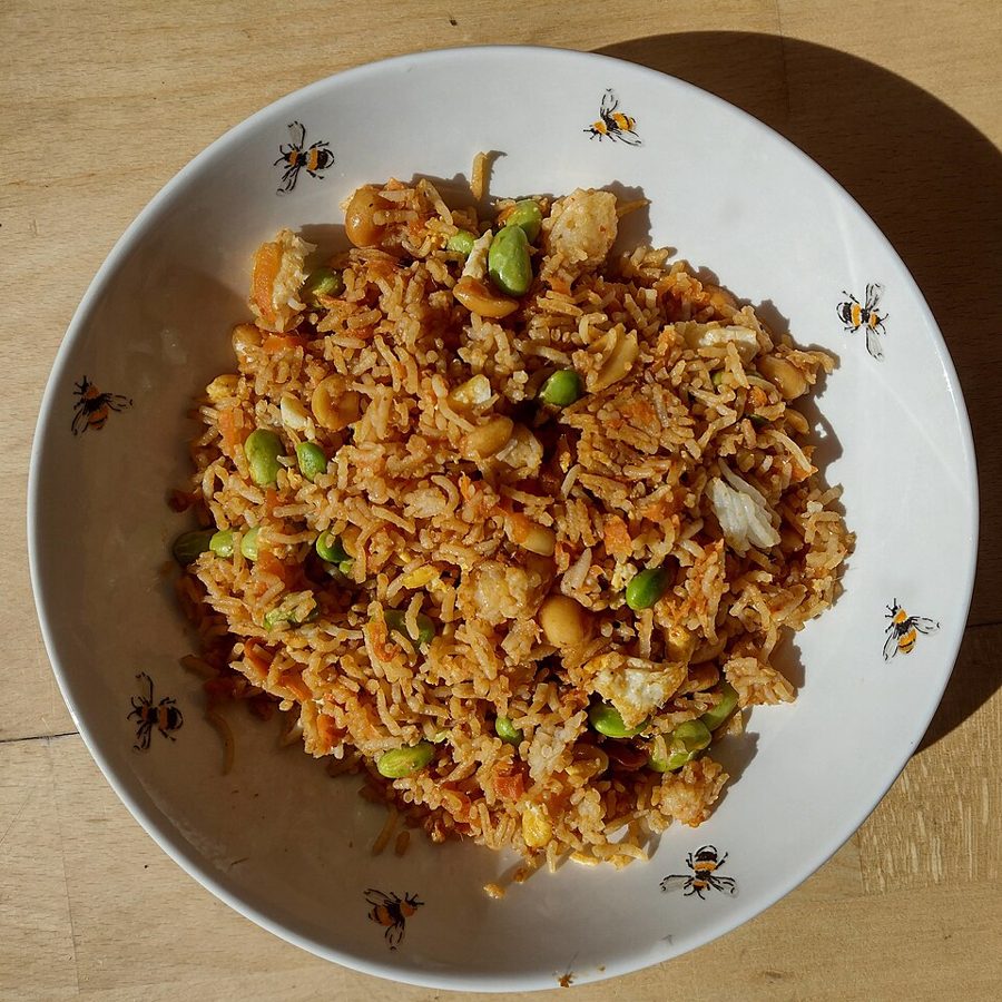 Thai Peanut Fried Rice