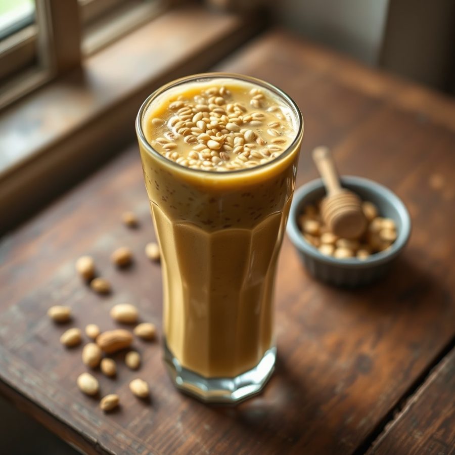 Thobwa la Mtedza (Malawian Sesame Seed Drink)