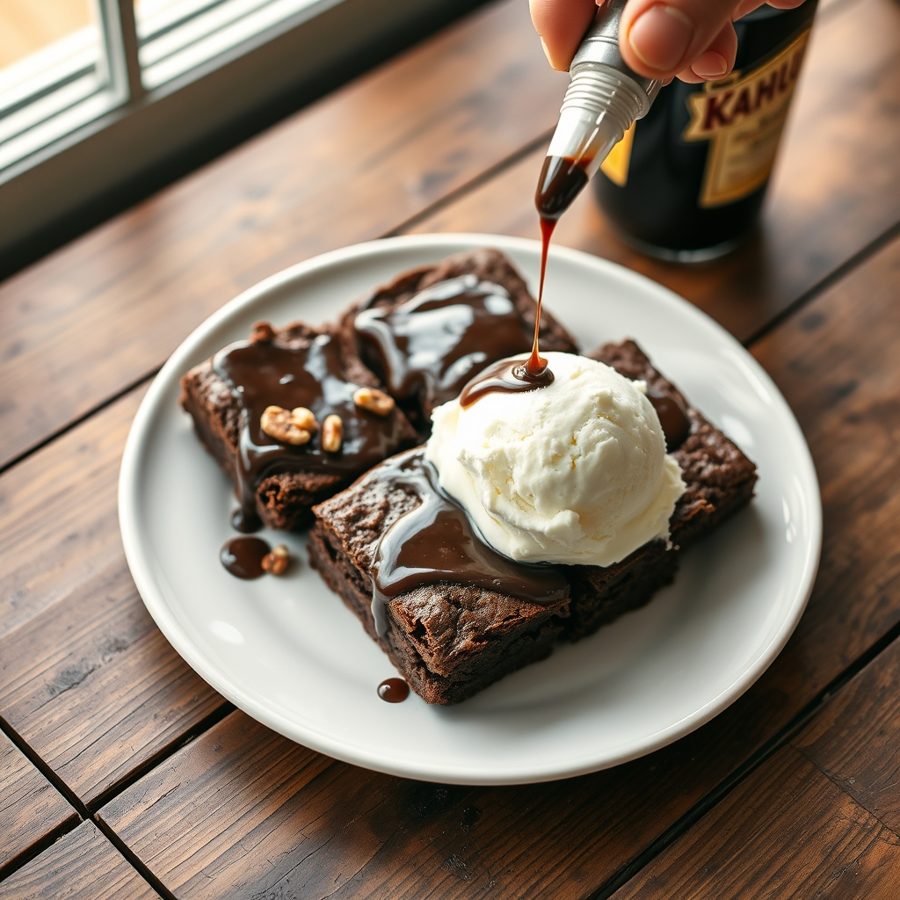 Ultimate Kahlua Brownies