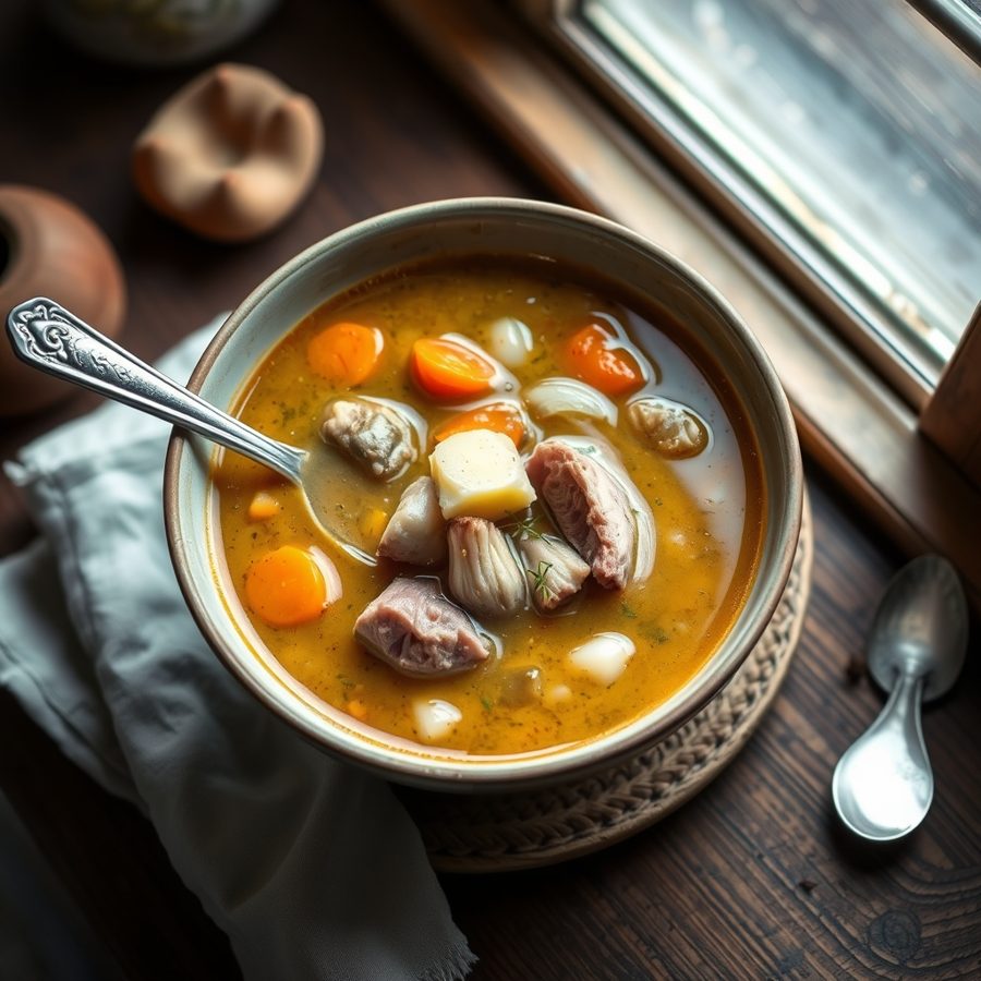 Veal Gravy Soup