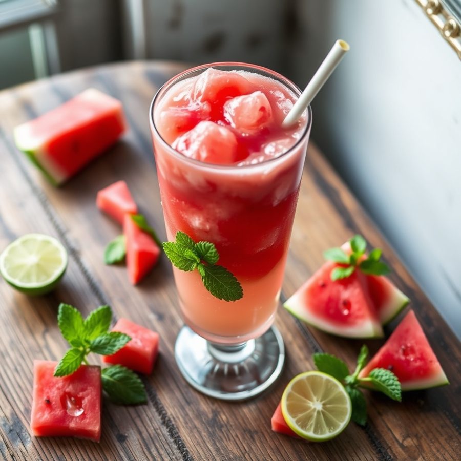 Watermelon Mojito Smoothie