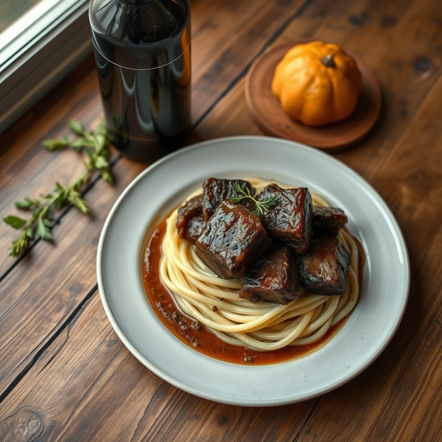 Wine Braised Shortribs