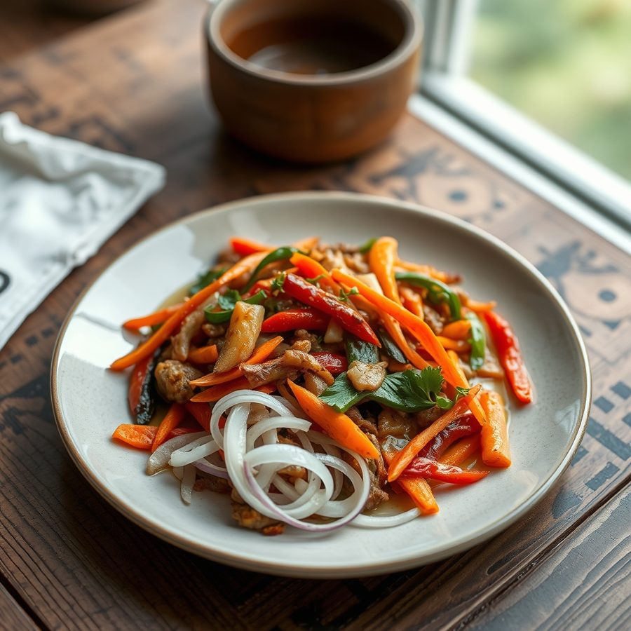 Zambian Vegetable Stir-Fry