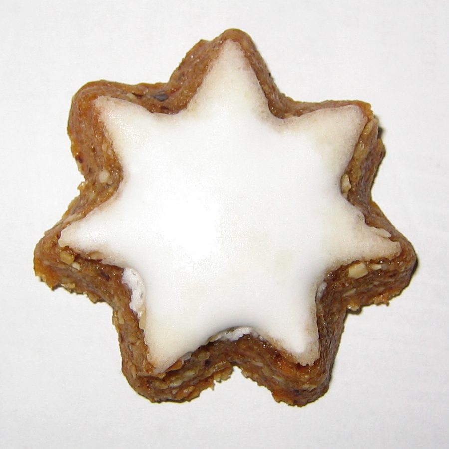 Zimtsterne (German Cinnamon Star Cookies)